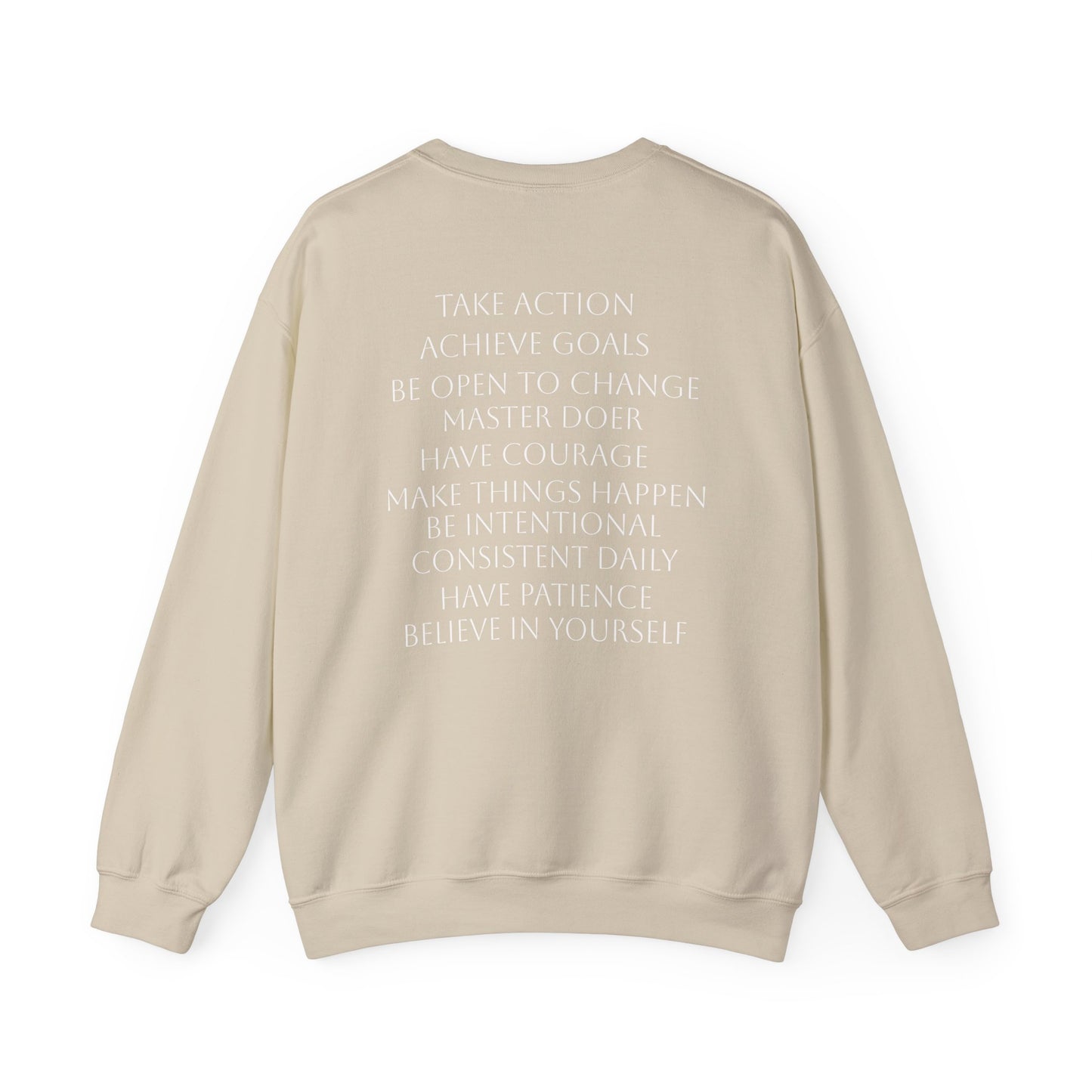 Numerology Master Number 22 Sweatshirt *White Text*